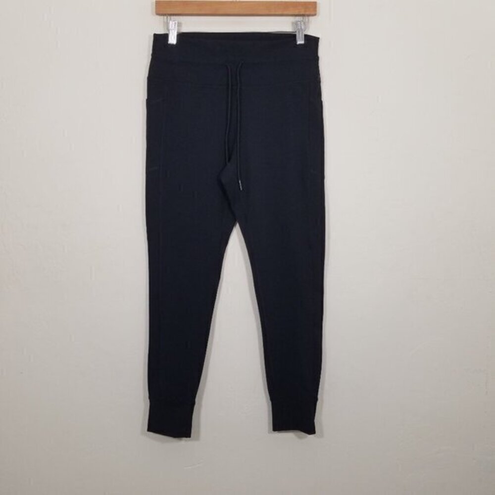 Spyder Active Skinny Pants/Leggings with Side Pockets Black Size L